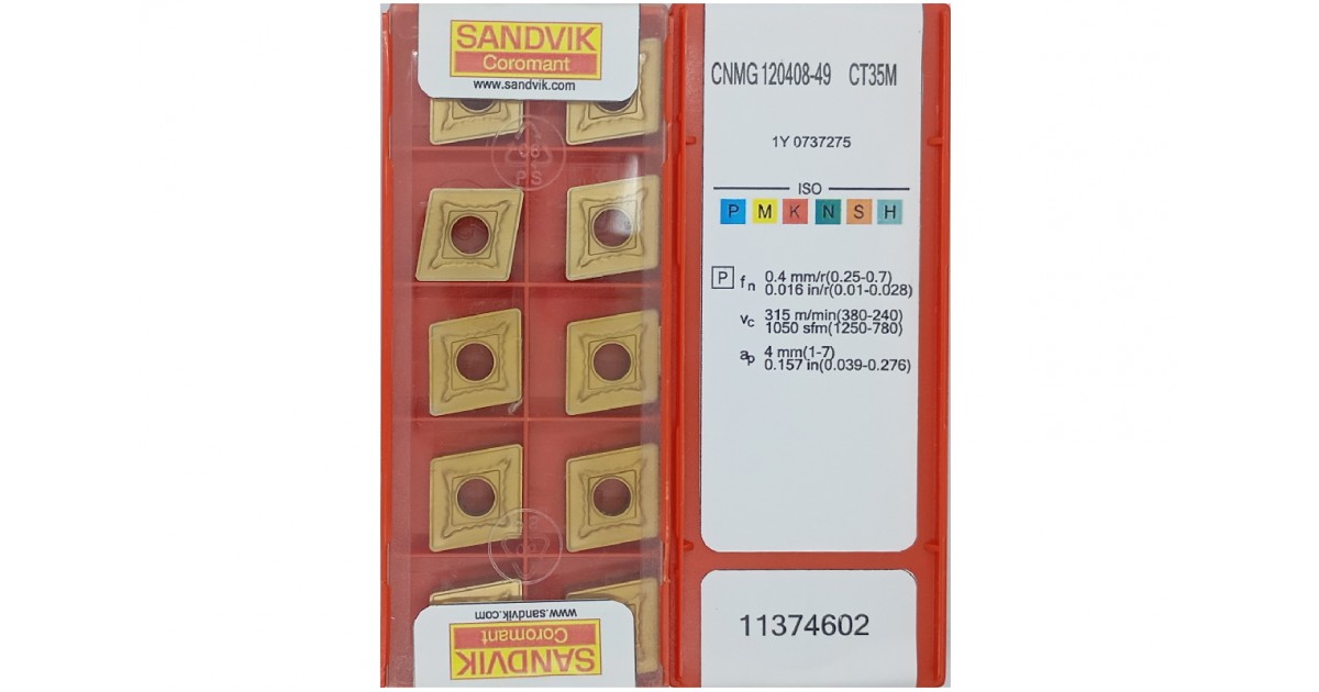 12/24 タカコ様 CNMG-120408-49-CT35M-SANDVIK-