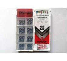 Твердосплавная пластина токарная CNMG 120408-NF VKP2355 VORGEN Твердосплавная пластина токарная CNMG 120408-NF VKP2355 VORGEN
