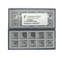 Твердосплавная пластина токарная с вставками CBN D-CNGA 120412 CNB50 CENTRA-TECH