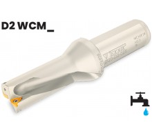 Сверло d28мм с охлаждением U124 28 D2 WCMX 0503 под пластину WCM. 0503 TEKNIK