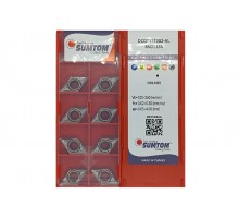 Твердосплавная пластина токарная по алюминию DCGT 11T302-AL SN0115S SUMTOM