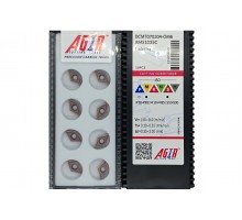 Твердосплавная пластина токарная DCMT 070204-OM6 AMS1035C AGIR