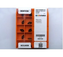 Твердосплавная пластина токарная DCMT 070208E-KC2 AC250P ACHTECK Твердосплавная пластина токарная DCMT 070208E-KC2 AC250P ACHTECK