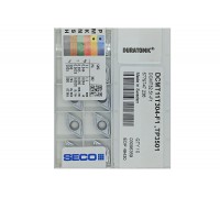 Твердосплавная пластина токарная DCMT 11T304-F1 TP3501 SECO