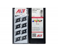 Твердосплавная пластина токарная по чугуну DCMT 11T304-SL AK1030B AGIR