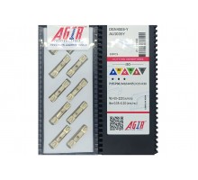 Твердосплавная пластина канавочная-отрезная DGN 4003-Y AU1035Y AGIR