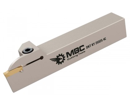 Резец токарный канавочный отрезной DKT-KYC 20x20 3C наружный под пластину MGM. 300 (KORLOY) державка MBC, фото 1
