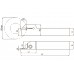 Резец токарный канавочный отрезной DKT-ZCC 25x25 5C L для наружных канавок под пластину ZT.D 05.. (ZCC-CT) державка MBC