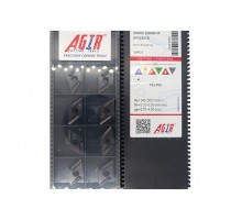 Твердосплавна пластина токарна DNMG 150608R-VF AP1535YB AGIR