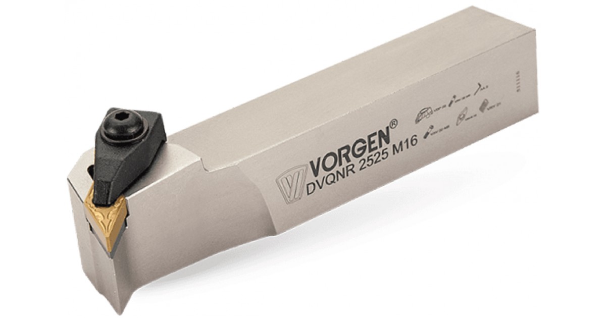 Резец токарный проходной DVQNL-2525-M16 под пластину VNMG 1604