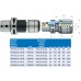 Патрон фрезерный EPS/PSK/CAPTO 80/C8 силовой прецизионный D20х100мм по ISO 26623-1 форма AD EROGLU, фото 3