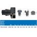 Резцедержатель HSK-T 63 радиальный 25х90 с СОЖ DIN 12164-3 EROGLU, фото 3