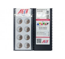 Твердосплавная пластина канавочная-отрезная MB-07G300-00-12R AU2045BZ AGIR