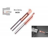 Микрорезец твердосплавный MCR-6-R0.2-L15 HRC58 с покрытием TiSiN для снятия фасок в отверстиях AGIR