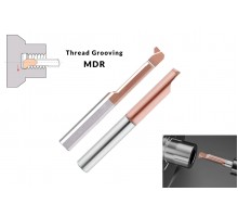 Микрорезец твердосплавный MDR-6-R0.5-L27 HRC58 с покрытием TiSiN для снятия фасок в отверстиях AGIR