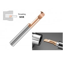 Микрорезец твердосплавный MIR-8-A60-L22-64 HRC58 с покрытием TiSiN для нарезания резьбы AGIR