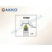 Резец токарный проходной MTENN 2020 K16 под пластину TNMG 1604.. державка AKKO