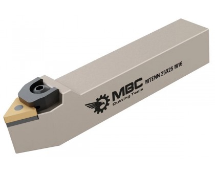 Резец токарный проходной MTENN 2020 K16 под пластину TNMG 1604.. державка MBC, фото 1