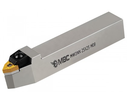 Резец токарный проходной MWDNN 4040 R08 под пластину WNMG 0804.. державка MBC, фото 1