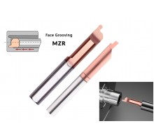 Микрорезец твердосплавный MZR-4-R0.5-L15-T1.7 HRC58 с покрытием TiSiN для обработки глубоких торцевых канавок AGIR