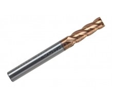 Фреза твердосплавная D8x20x60мм Z=4 ц/хв твердость HRC55 45° с покрытием CNC TOOLS Фреза твердосплавная D8x20x60мм Z=4 ц/хв твердость HRC55 45° с покрытием CNC TOOLS
