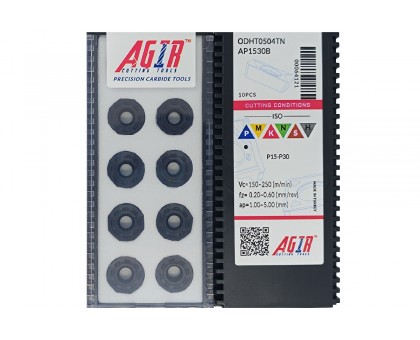 Твердосплавная пластина фрезерная ODHT 0504TN AP1530B AGIR, фото 1