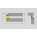 Резец токарный канавочный отрезной PNTR-2020-K24 под пластину PENTA 24N20.. (ISCAR) державка VORGEN