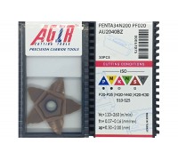 Твердосплавная пластина канавочная-отрезная PENTA 34N200 PF020 AU2040BZ AGIR