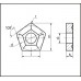 Твердосплавная пластина фрезерная PNUM 10124-130612 ВК8 ГОСТ, фото 2