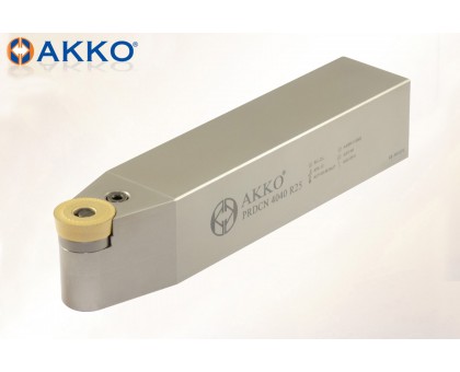 Різець токарний прохідний PRDCN 4040 R25 під пластину RCM. 2507.. державка AKKO, фото 1