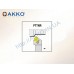 Резец токарный проходной PTTNR 2020 K16 под пластину TNMG 1604.. державка AKKO