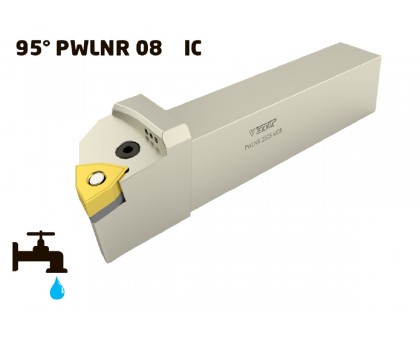 Резец токарный проходной с подачей СОЖ AP150 PWLNR 2020 K08 под пластину WNMG 0804.. державка TEKNIK, фото 1
