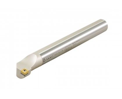 Резец токарный расточной S12M SCLCL 09 под пластину CCMT 09T3 державка AKKO, фото 1