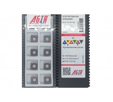Твердосплавная пластина токарная SCMT 09T308-OM AMS1035C AGIR