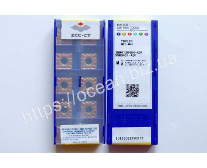 Твердосплавная пластина токарная SNMG 120404-ADF YB9320