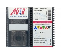 Твердосплавная пластина токарная SNMM 250932-HGZ AP1535YB AGIR