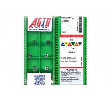 Твердосплавная пластина сверлильная по алюминию SPMG 050204-CL AN0115S AGIR Твердосплавная пластина сверлильная по алюминию SPMG 050204-CL AN0115S AGIR