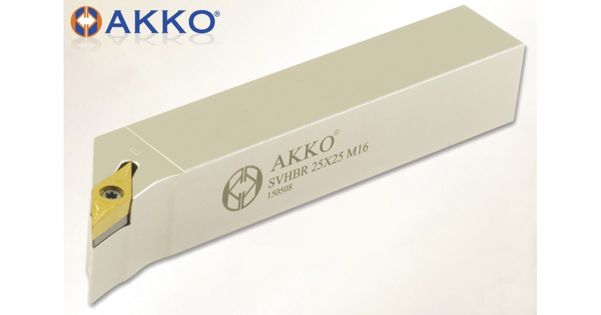 Akko SVHBL 2020 K16 Klemmhalter Drehstahl 20x20 VBMT 1604 Akko SVHBL 2020 K16 Klemmhalter Drehstahl 20x20 VBMT 1604