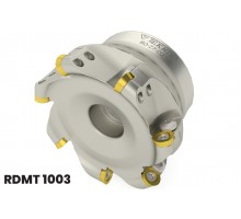 Фреза торцевая насадная T295-1 D100 d32 Z08 RDMT 10 под пластину RDMT 1003.. (ISO) TEKNIK