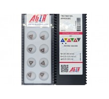Твердосплавная пластина токарная по алюминию TBGT 060102L APM0530C AGIR