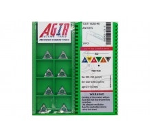 Твердосплавная пластина токарная по алюминию TCGT 110202-CL AN0115S AGIR Твердосплавная пластина токарная по алюминию TCGT 110202-CL AN0115S AGIR