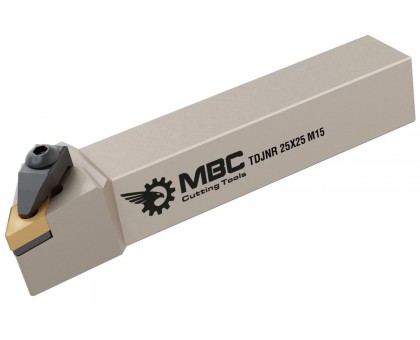 Резец токарный проходной TDJNL 2525 M15 под пластину DNMG 1506.. державка MBC, фото 1