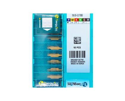 Твердосплавная пластина канавочная-отрезная TDXU 3E-0.3 TT9080 TAEGUTEC, фото 1