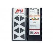 Твердосплавная пластина токарная по чугуну TNMG 160408-MS AK1030B AGIR Твердосплавная пластина токарная по чугуну TNMG 160408-MS AK1030B AGIR