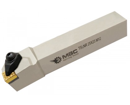 Резец токарный проходной TSLNR 2525 M12 под пластину SNMG 1204.. державка MBC, фото 1