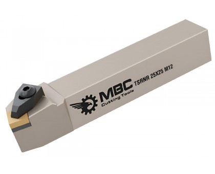 Резец токарный проходной TSRNL 2020 K12 под пластину SNMG 1204.. державка MBC, фото 1
