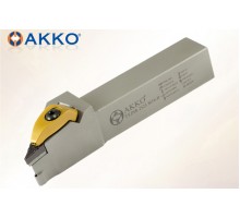 Резец токарный проходной с охлаждением TVJNR 2525 M16-H под пластину VNMG 1604.. державка AKKO