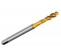Метчик винтовой M10x1.5 машинный HSS-G Standart с покрытием TiN DIN 371 для глухих отверстий Form C/35° RSP AGIR