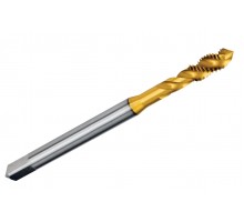 Метчик винтовой M8x1.25 машинный HSS-G Standart с покрытием TiN DIN 371 для глухих отверстий Form C/35° RSP AGIR