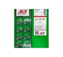 Твердосплавная пластина токарная по алюминию VCGT 160404-CL AN0115S AGIR Твердосплавная пластина токарная по алюминию VCGT 160404-CL AN0115S AGIR